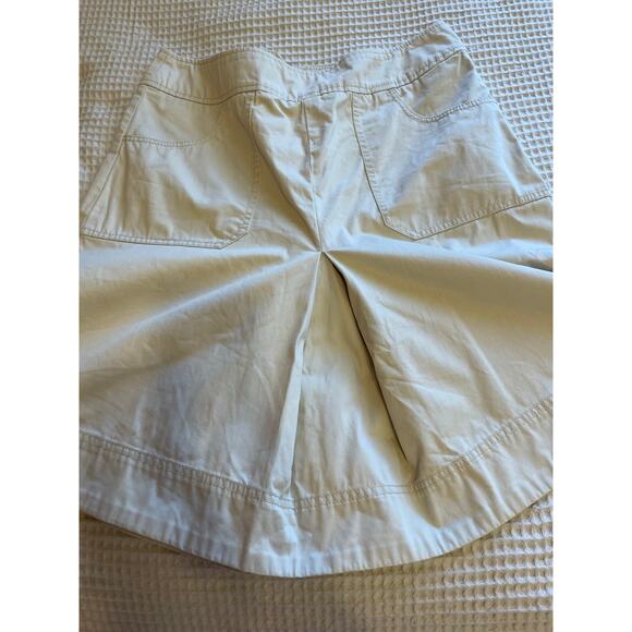 Tommy Hilfiger Tennis Style Pleated A Line High Waisted Khaki Skirt Size 10 - Picture 10 of 12